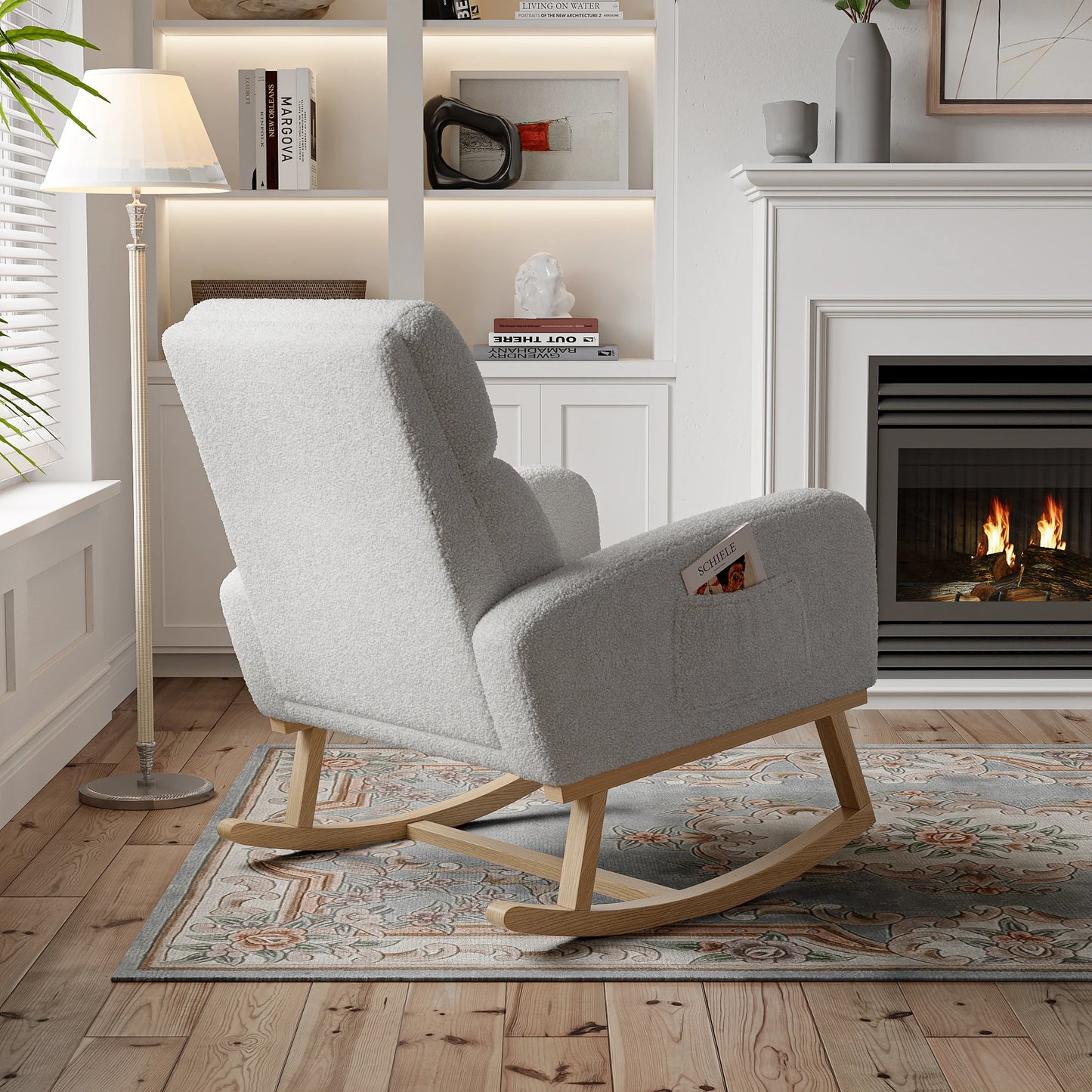 Chaise à bascule allaitement